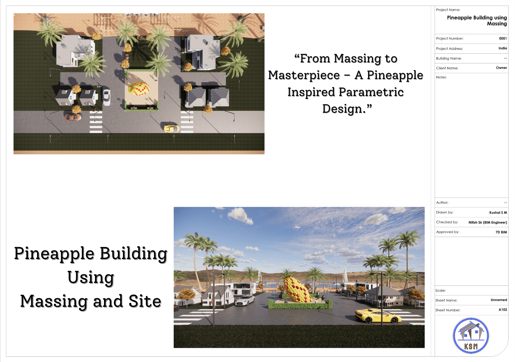 Pineapple Building – From Massing to Masterpiece (Parametric Design)